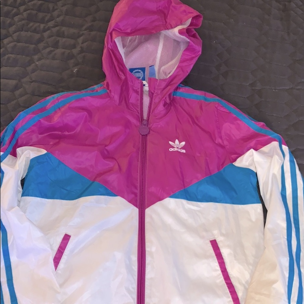 Girls Adidas Lightweight Jacket - XS